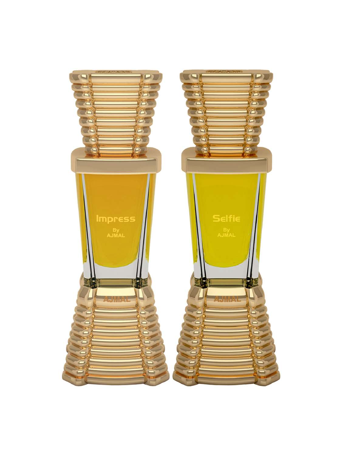 ajmal impress cp alcohol-free attar 10ml for men and selfie cp alcohol-free attar 10ml for men+ 2 parfum testers free