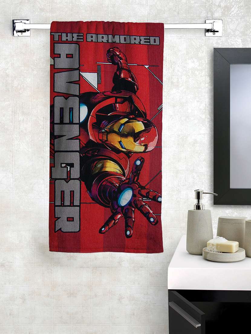  avengers kids bath towel 