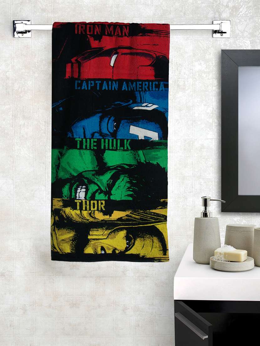  avengers kids bath towel  