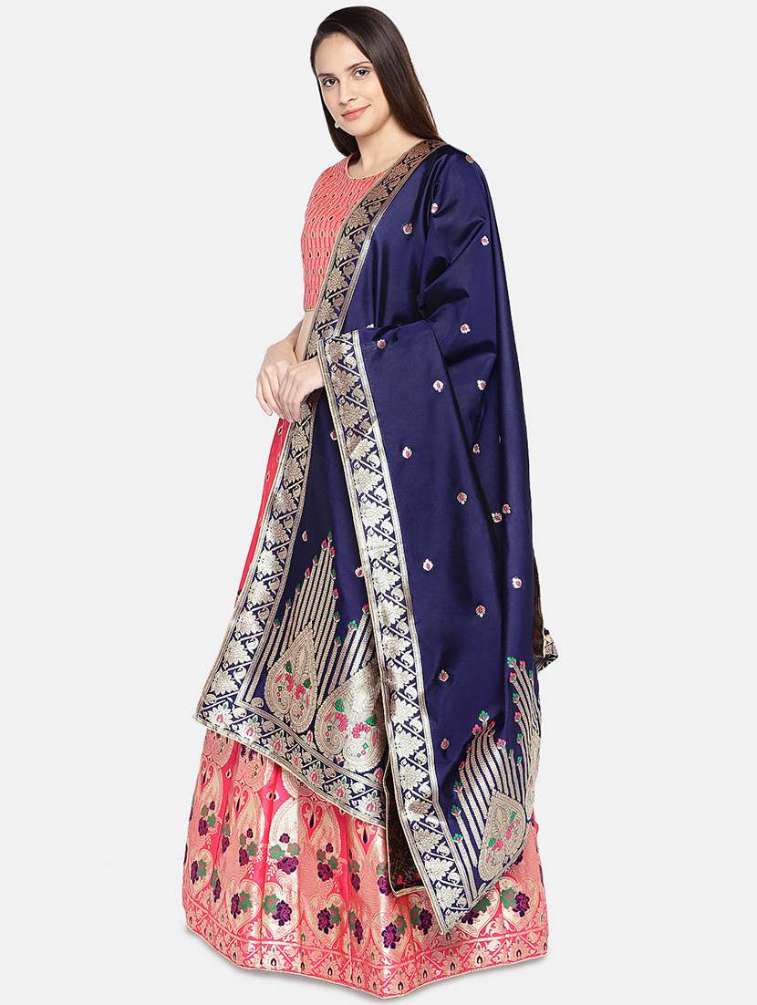 printed panelled lehenga - 17148056 -  Standard Image - 1