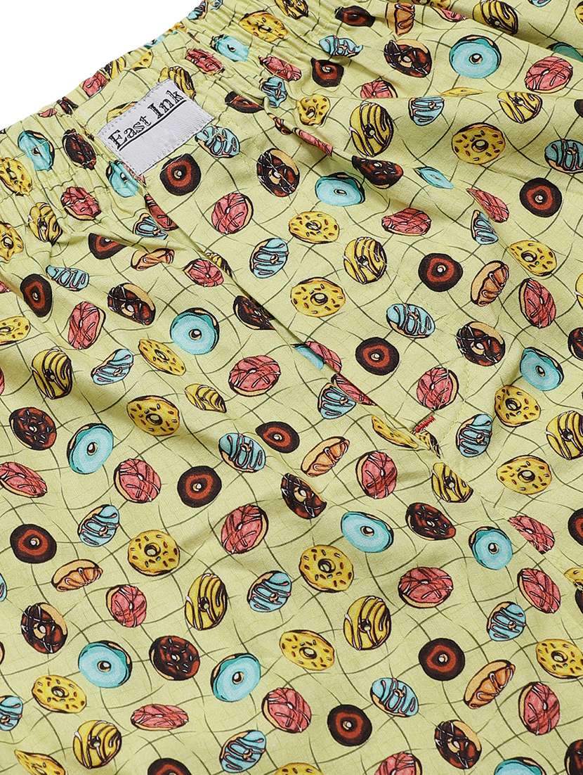 yellow printed boxer - 17148350 - Standard Image - 4