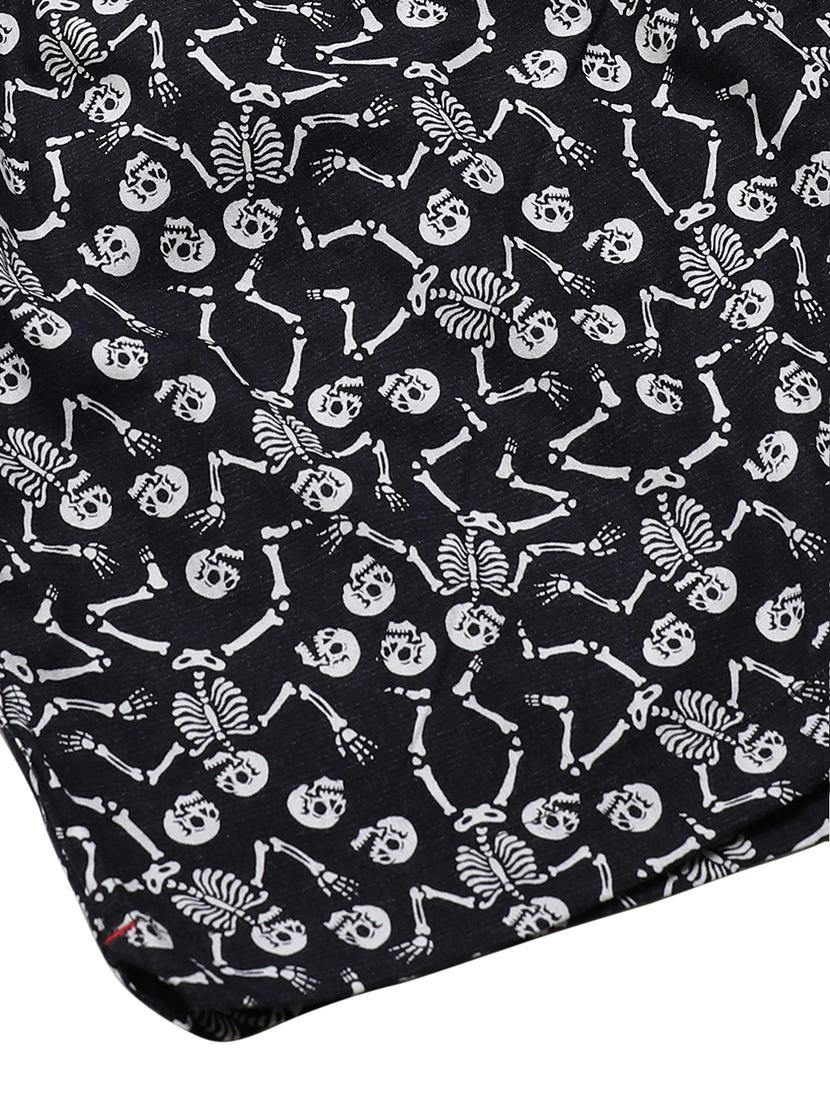 black printed boxer - 17148358 - Standard Image - 4