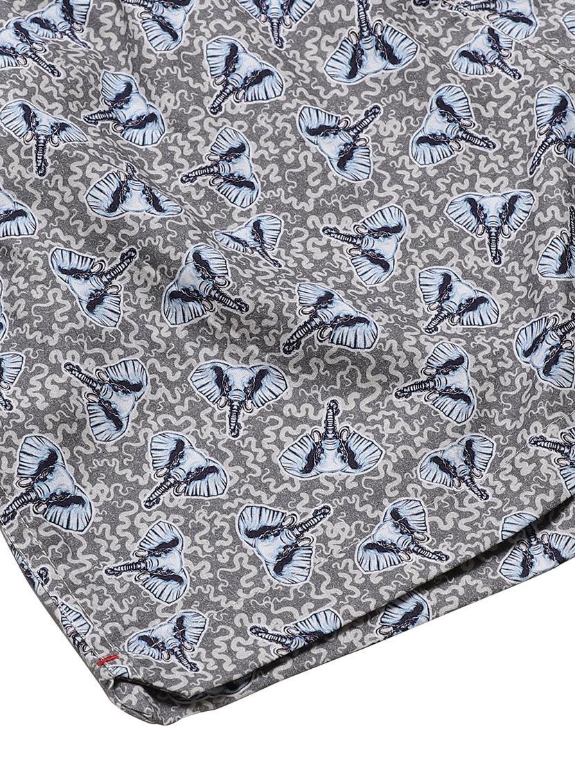 grey printed boxer - 17148376 - Standard Image - 4