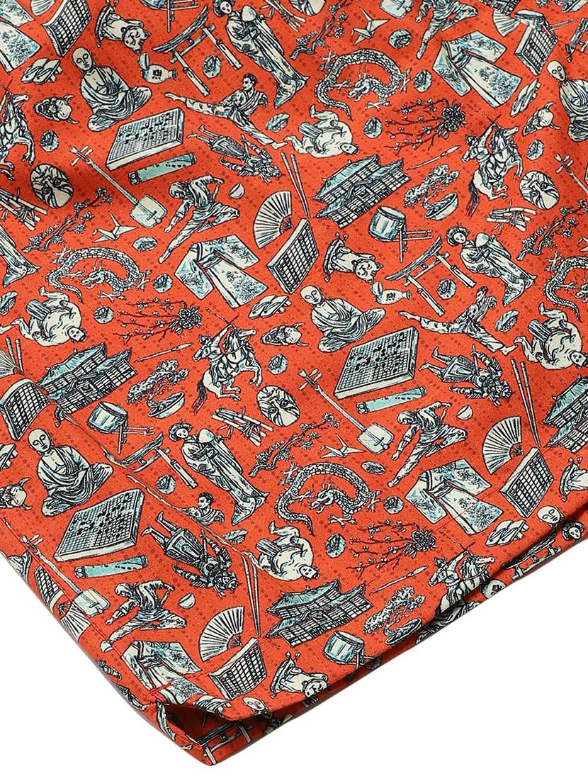 red printed boxer - 17148393 - Standard Image - 4