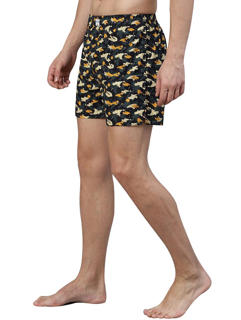green printed boxer - 17148425 - Standard Image - 1