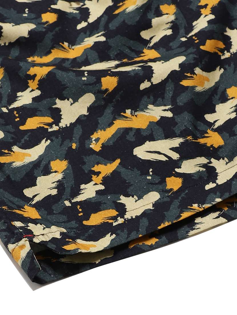 green printed boxer - 17148425 - Standard Image - 4