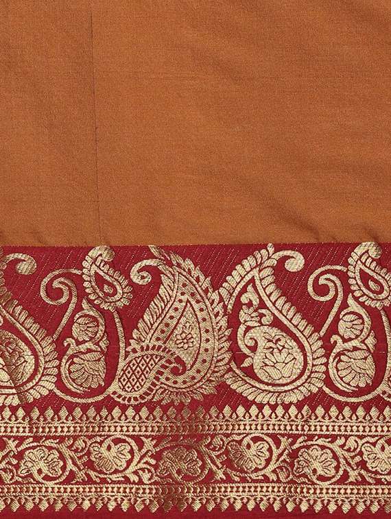 tassel detail kanjivaram saree with blouse - 17148695 -  Standard Image - 4