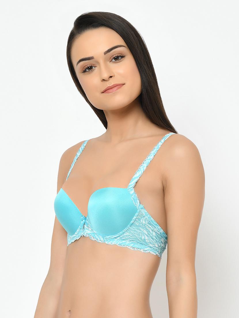 neon balconette bra - 17148813 -  Standard Image - 1