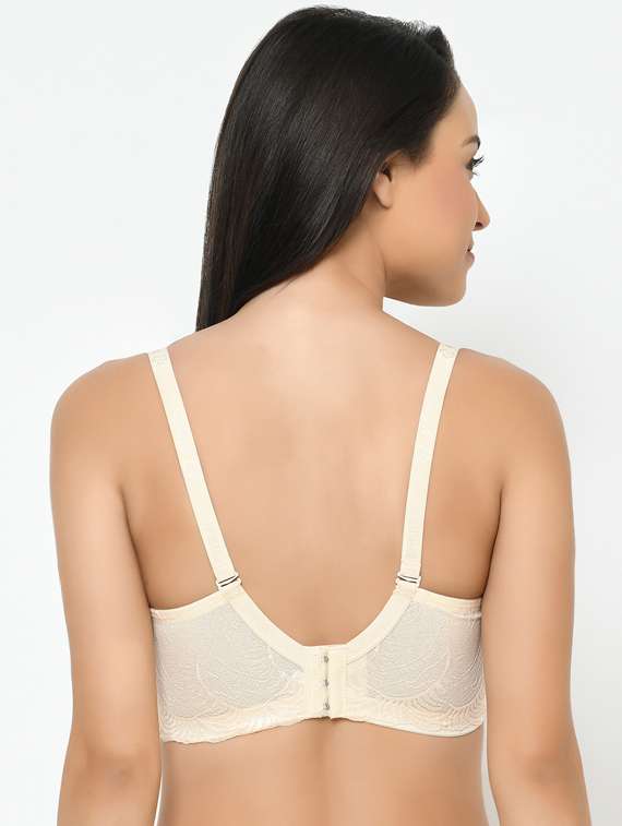 beige polyester regular bra - 17152574 -  Standard Image - 1