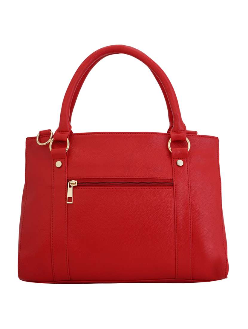 red leatherette (pu) handbag - 17153492 - Standard Image - 1