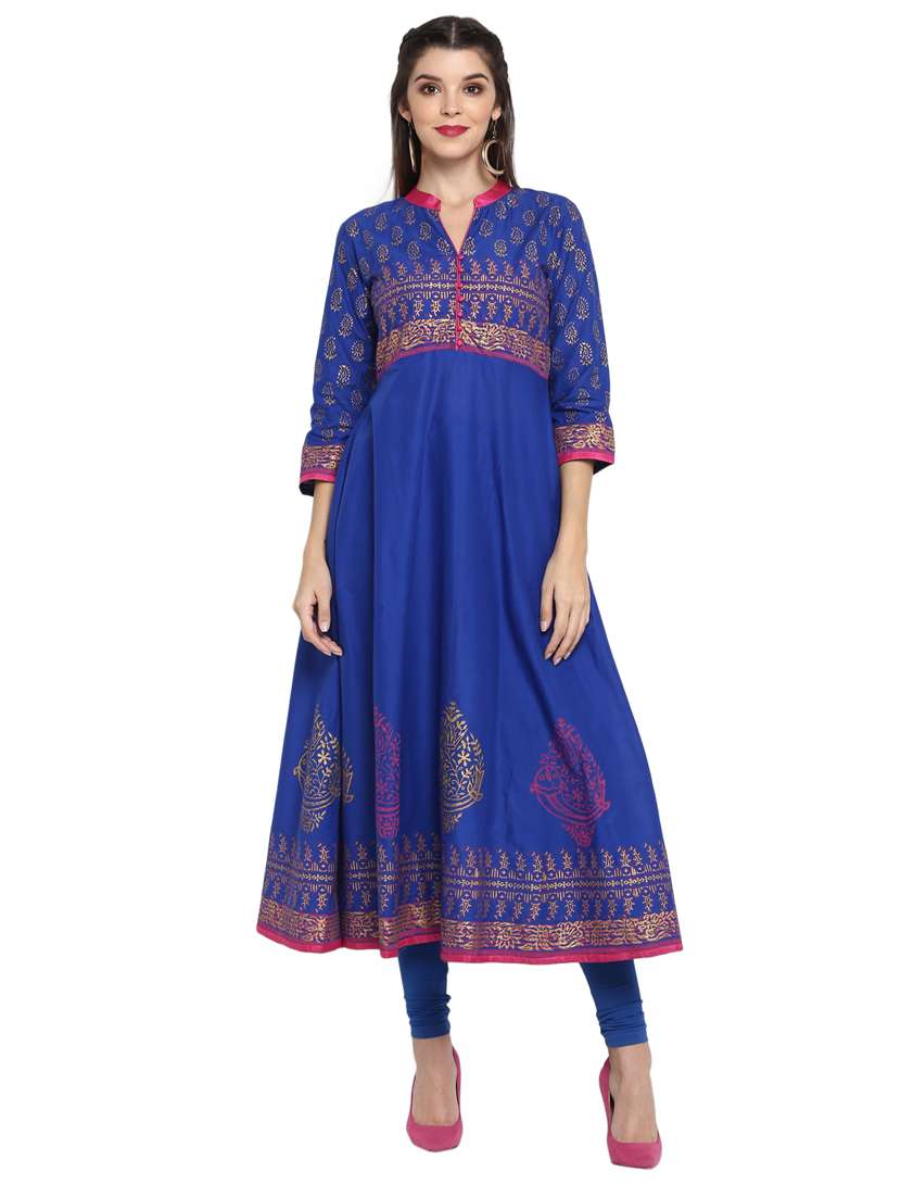 women's flared kurta