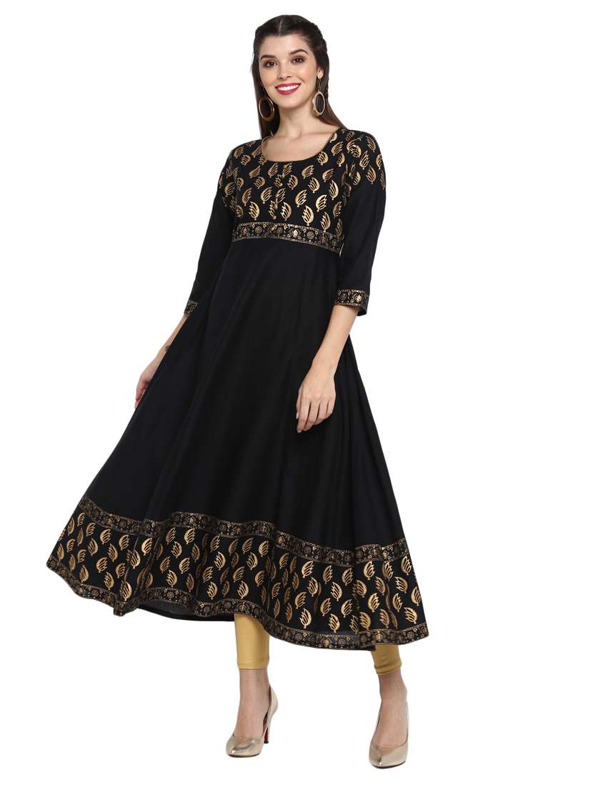 women's flared kurta