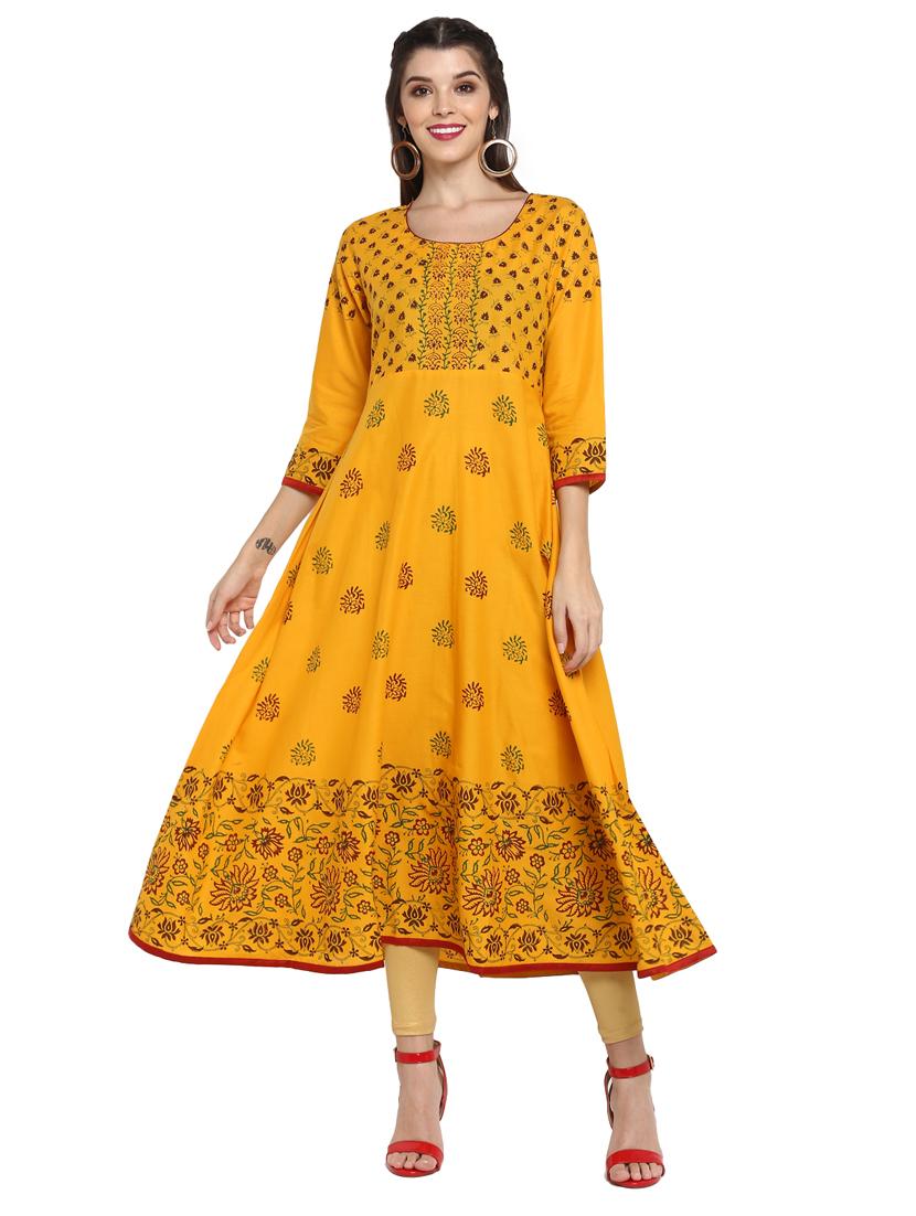 women's flared kurta - 17154087 -  Zoom Image - 0