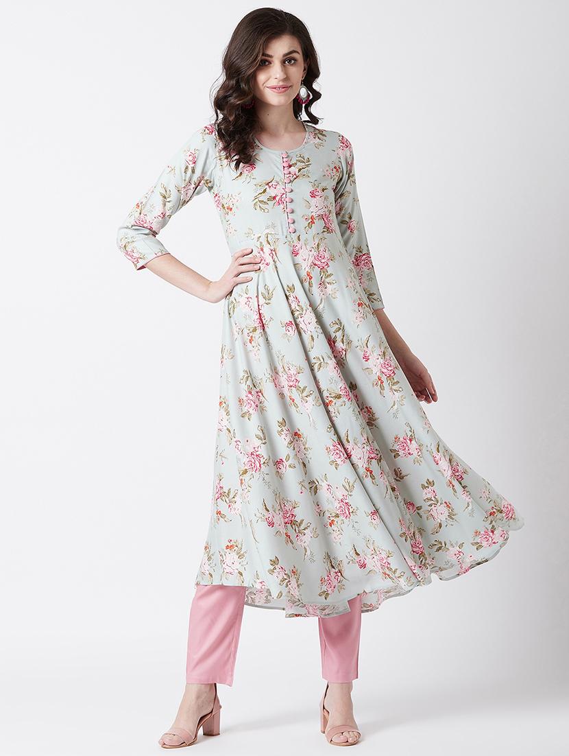 women's flared kurta - 17154829 - Zoom Image - 0