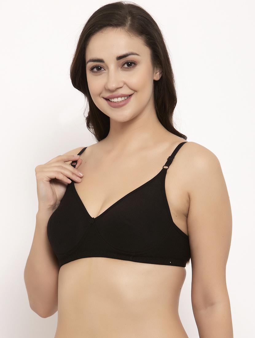 floral patch regular bra - 17160055 - Standard Image - 1