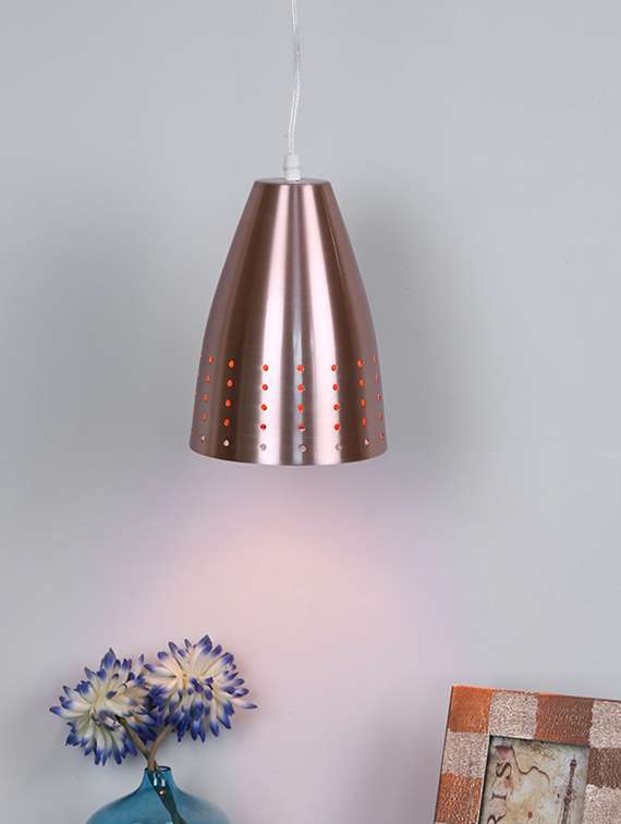  designer lighting single metal pendent