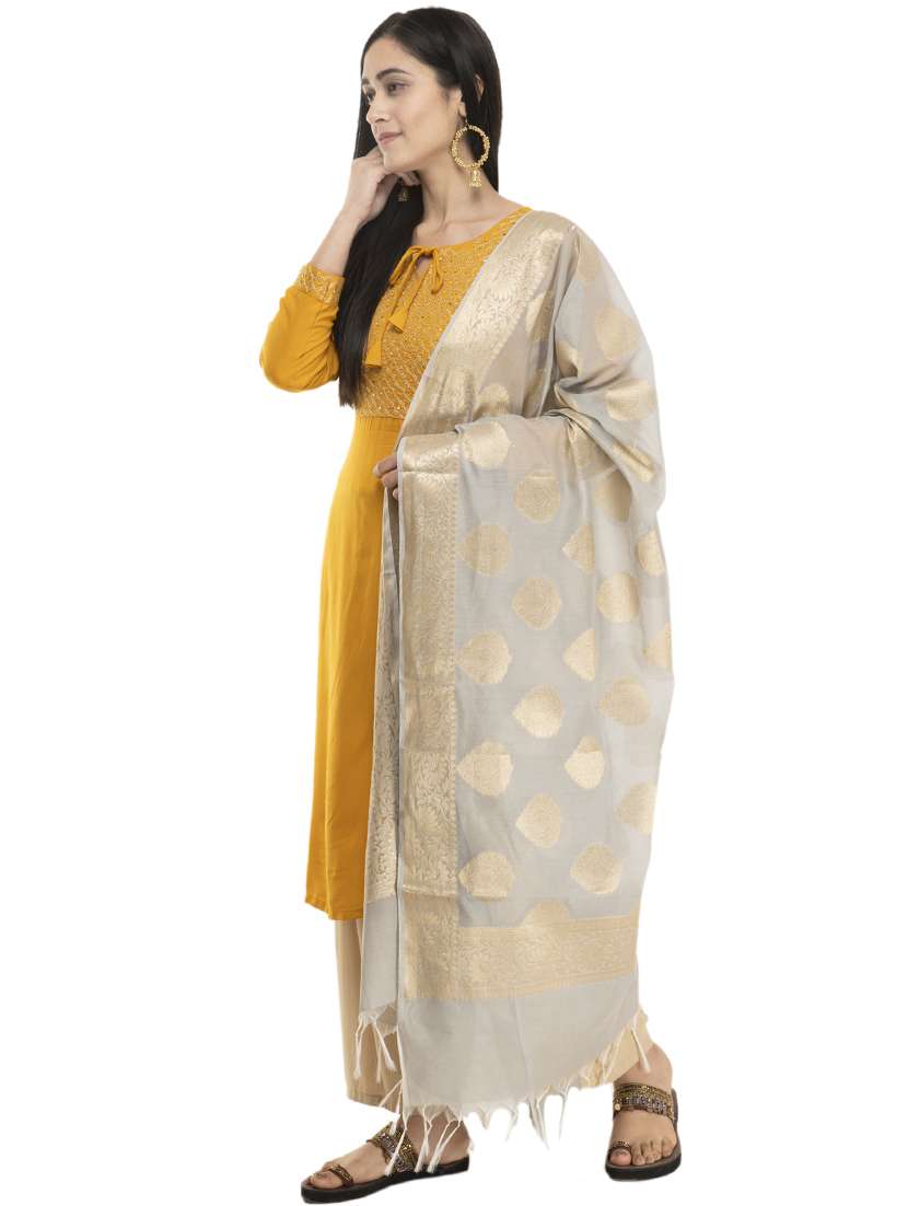 self design banarasi dupatta - 17161598 -  Standard Image - 1
