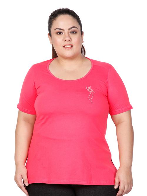 women's plain round neck t-shirt - 17167582 -  Standard Image - 0
