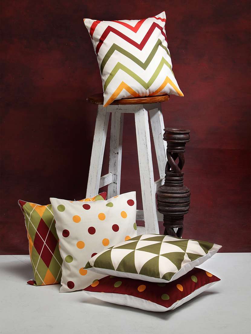 polyester cushion covers (set of 5)