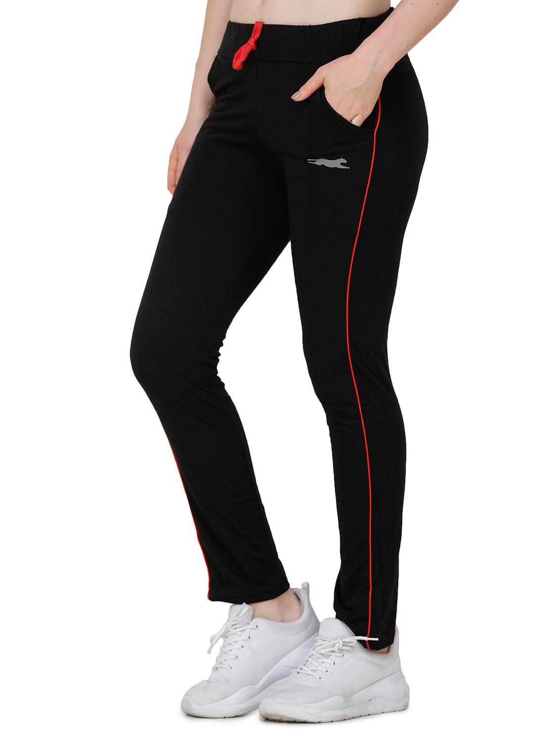black cotton yoga pants track - 17168725 - Standard Image - 1