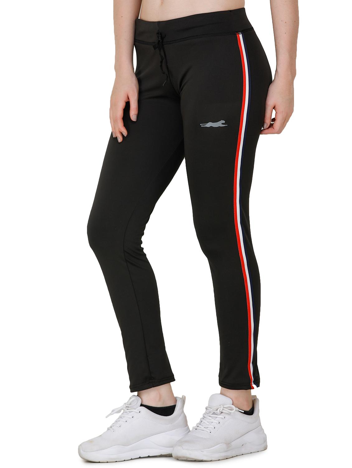 black lycra yoga pants track - 17168731 -  Standard Image - 1