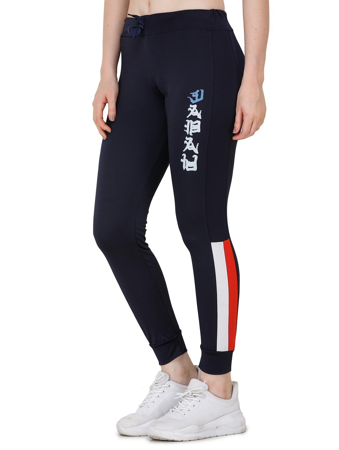dark blue lycra yoga pants track - 17168735 -  Standard Image - 1