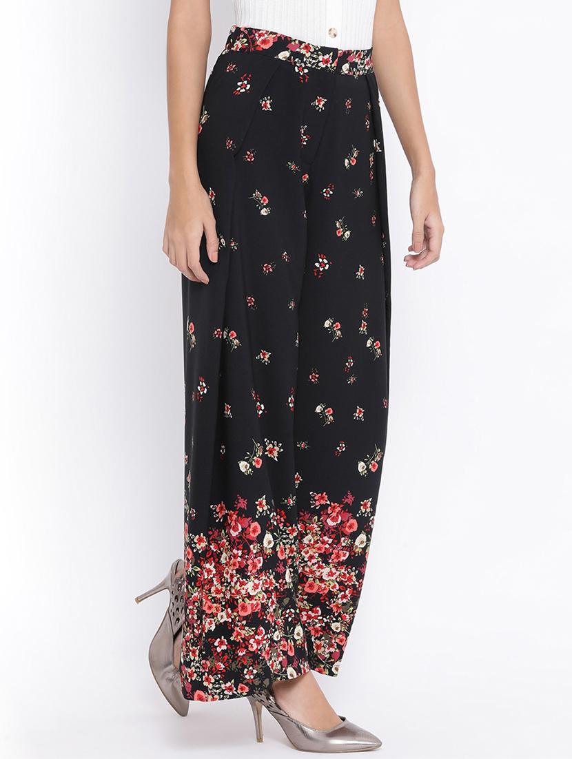 high rise floral palazzo  - 17169552 -  Standard Image - 1