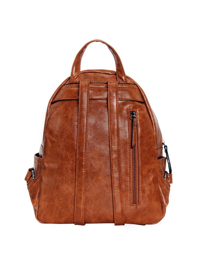 tan leatherette (pu) fashion backpack - 17169997 -  Standard Image - 1