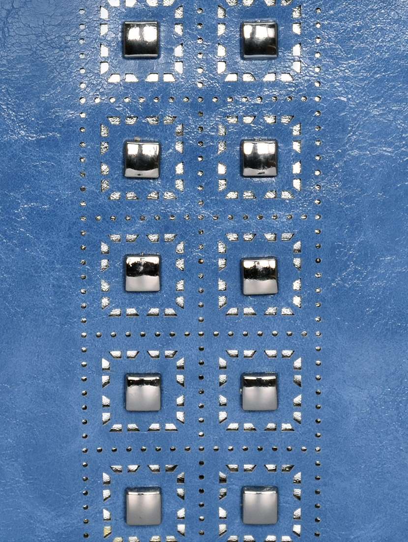 blue leatherette (pu) fashion backpack - 17170017 -  Standard Image - 4