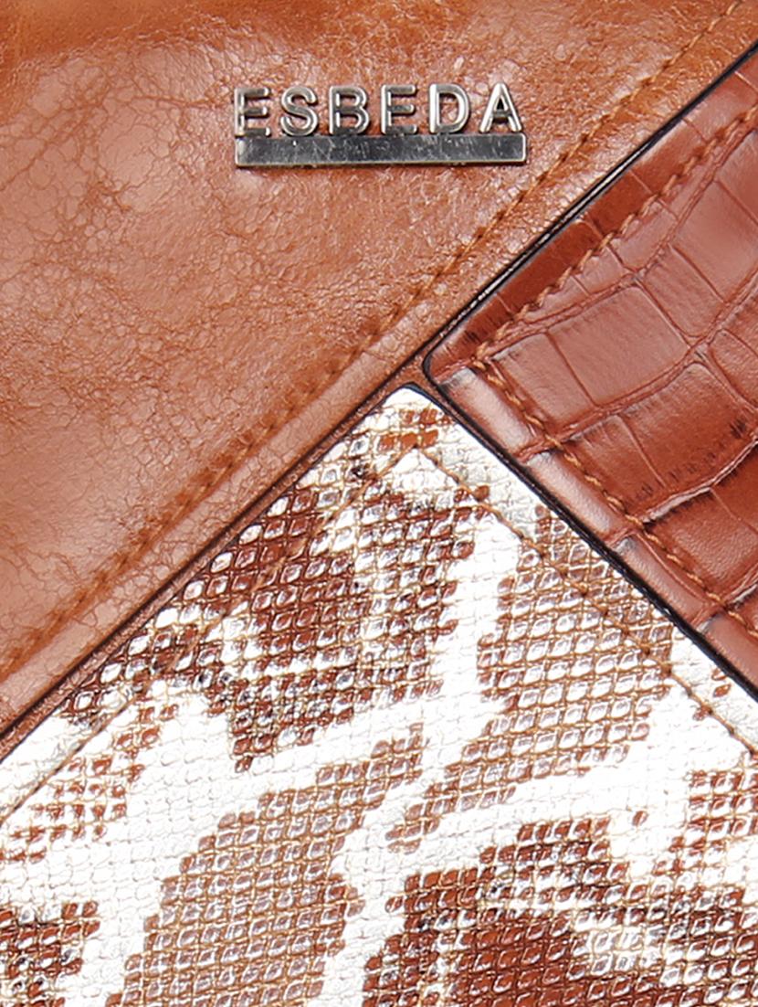 tan leatherette (pu) fashion backpack - 17170051 - Standard Image - 4
