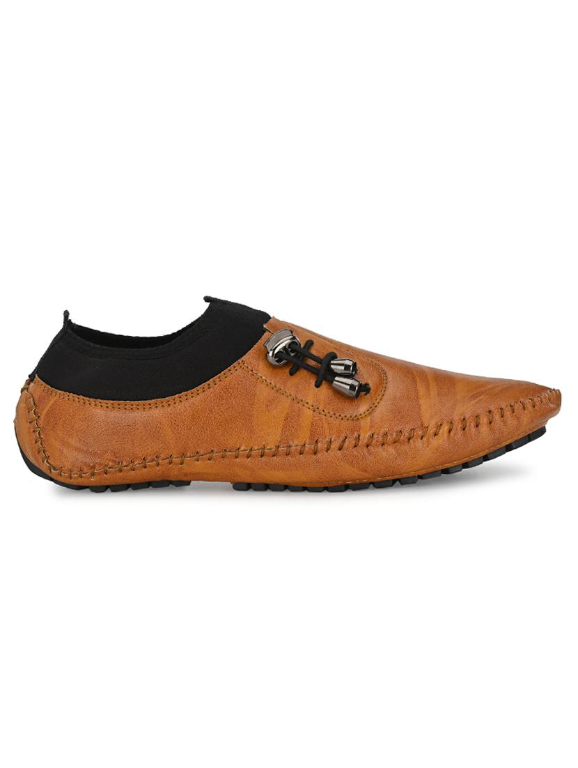 tan slip on loafers - 17175080 -  Standard Image - 1