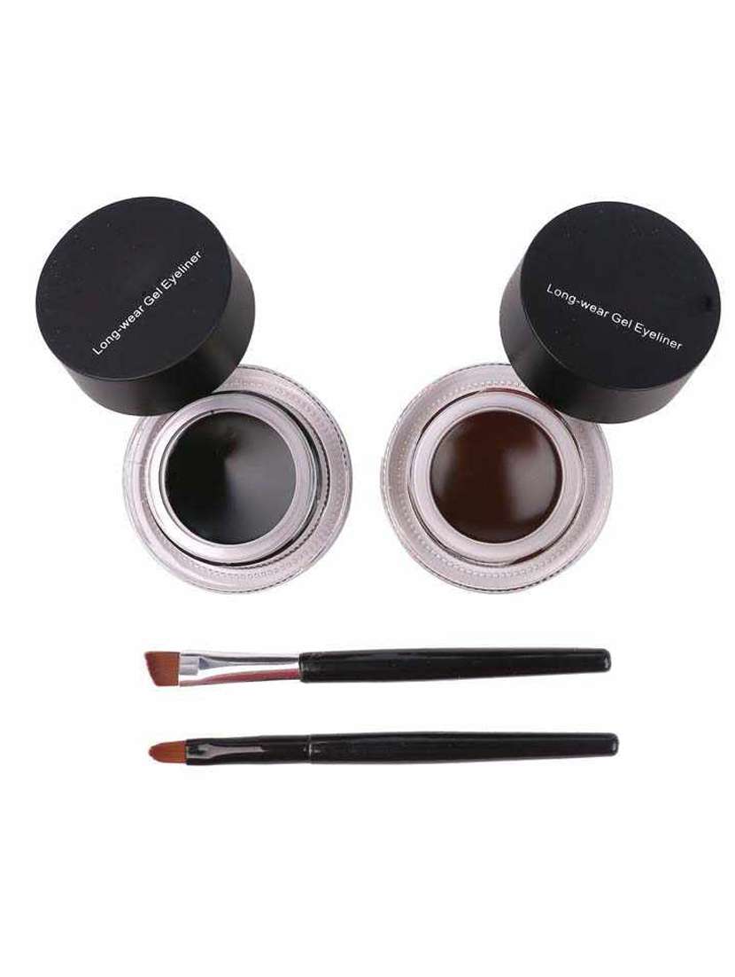 kiss beauty long wear gel eyeliner(black and brown)