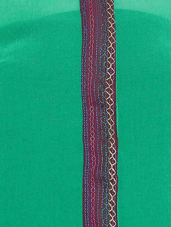 multi colored georgette regular tunic - 17181569 - Standard Image - 4
