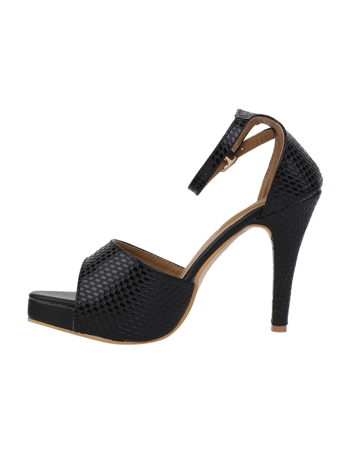 black ankle strap sandals - 17181922 -  Standard Image - 1