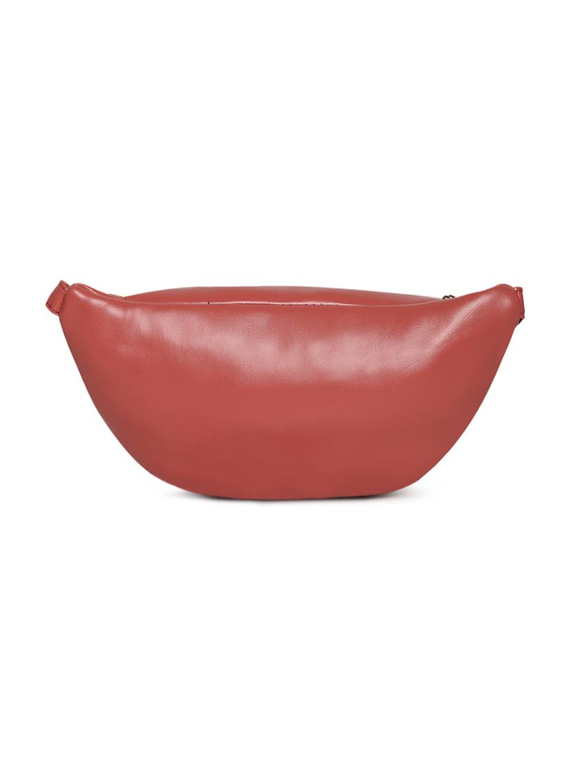 maroon leatherette (pu) regular pouch - 17184933 -  Standard Image - 1