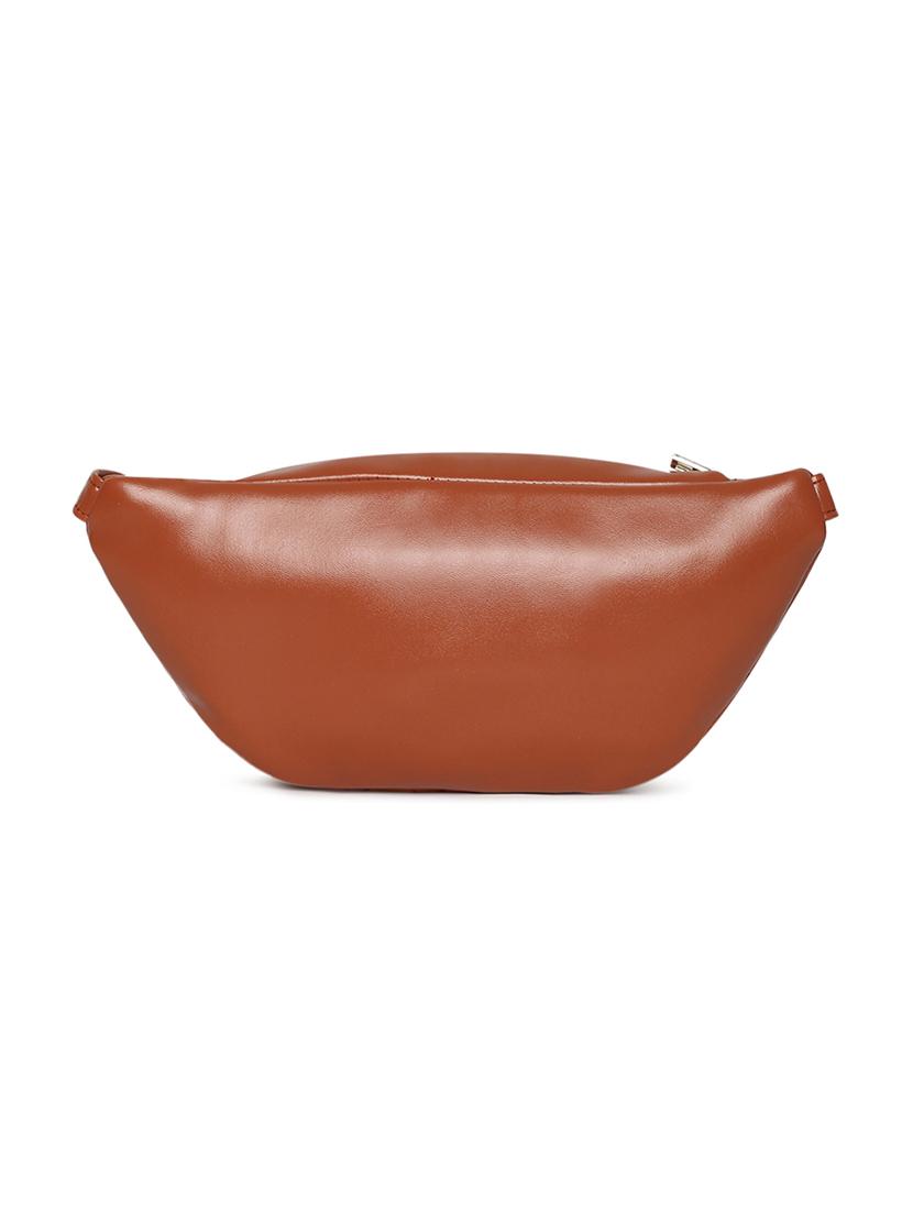 tan leatherette (pu) regular pouch - 17184939 -  Standard Image - 1