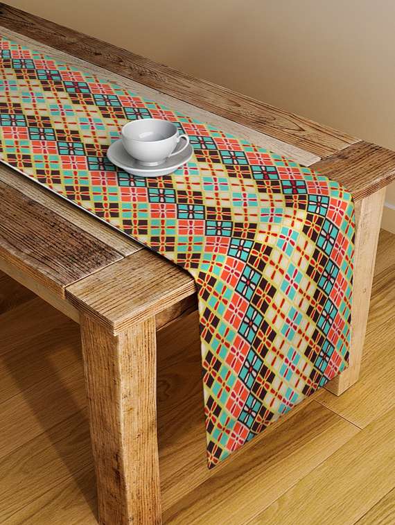  digital printed table runner