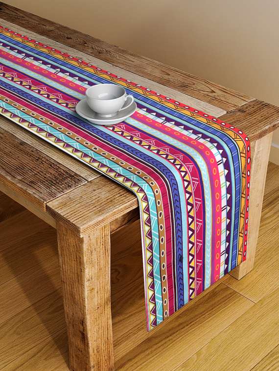  digital printed table runner