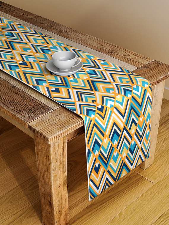   digital printed table runner