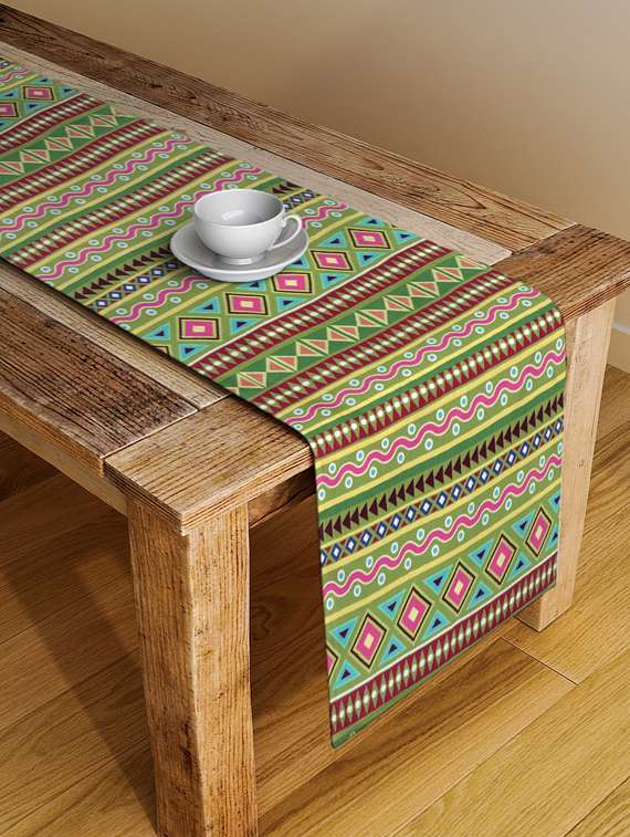  digital printed table runner
