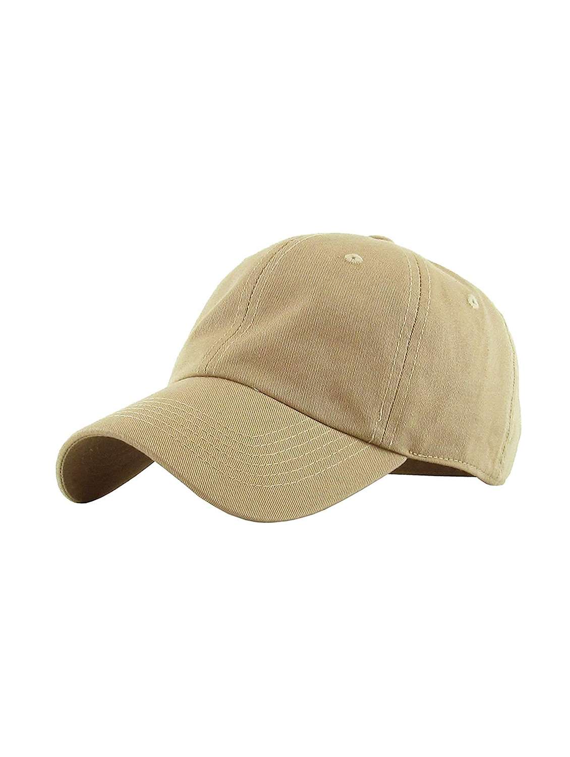 beige cotton base ball caps  - 17191298 -  Standard Image - 1