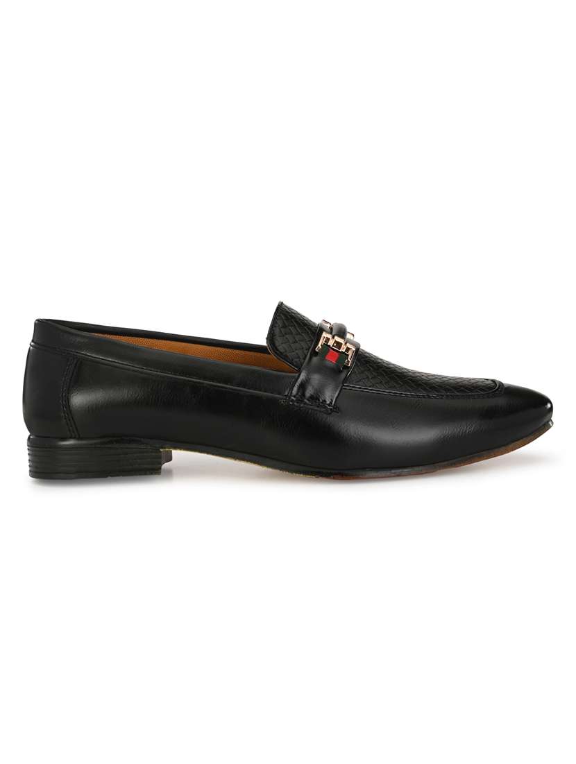 black slip on loafers - 17192550 -  Standard Image - 1