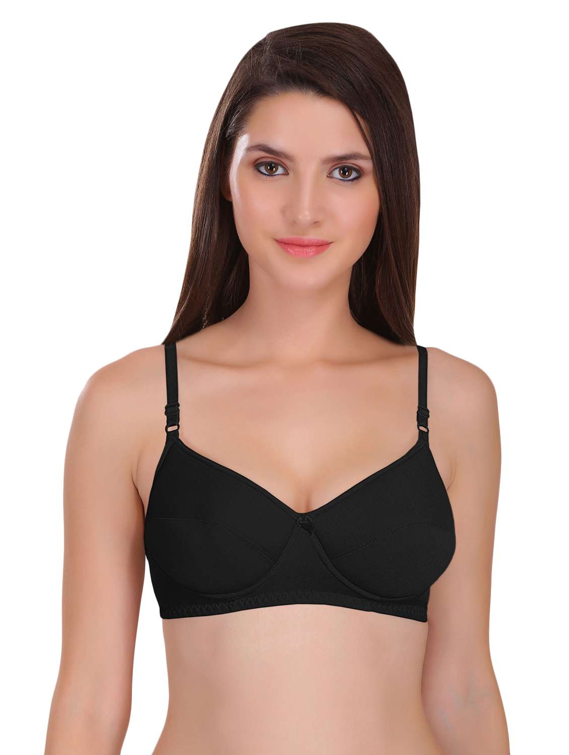 set of 3 bow patch t-shirt bra - 17192822 -  Standard Image - 1