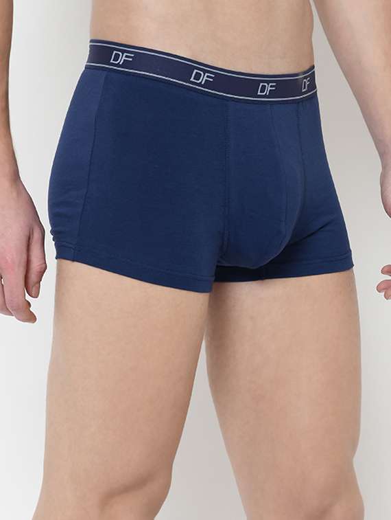 navy blue solid trunks  - 17192933 -  Standard Image - 1