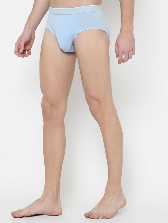 blue solid hipster briefs - 17192966 -  Standard Image - 1