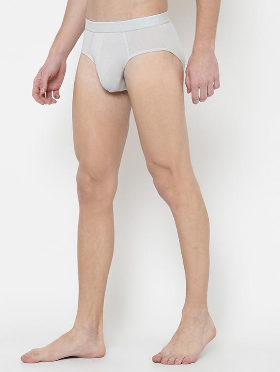 grey solid hipster briefs - 17192967 -  Standard Image - 1
