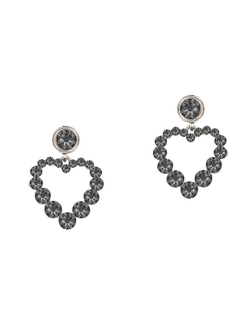 black metal drop earring - 17194468 -  Standard Image - 1