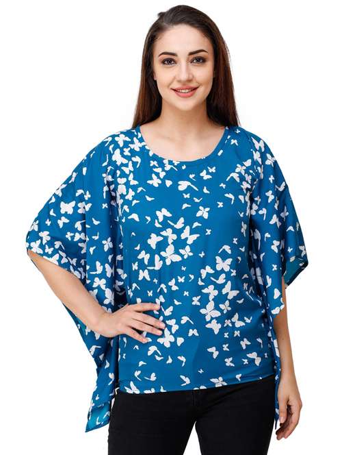 women's straight round neck top - 17194554 -  Standard Image - 0