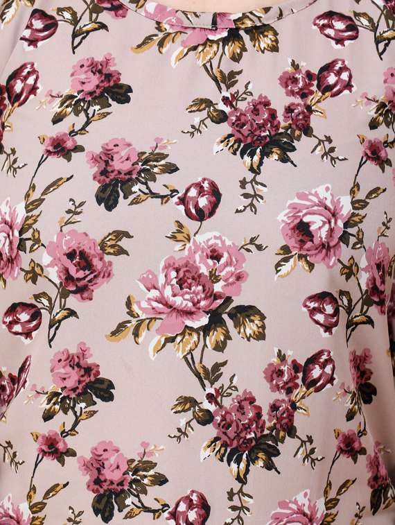 women's straight round neck top - 17194558 - Standard Image - 4