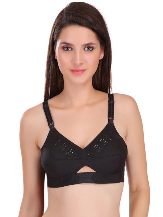 set of 3 embroidered minimizer bra - 17194594 - Standard Image - 1